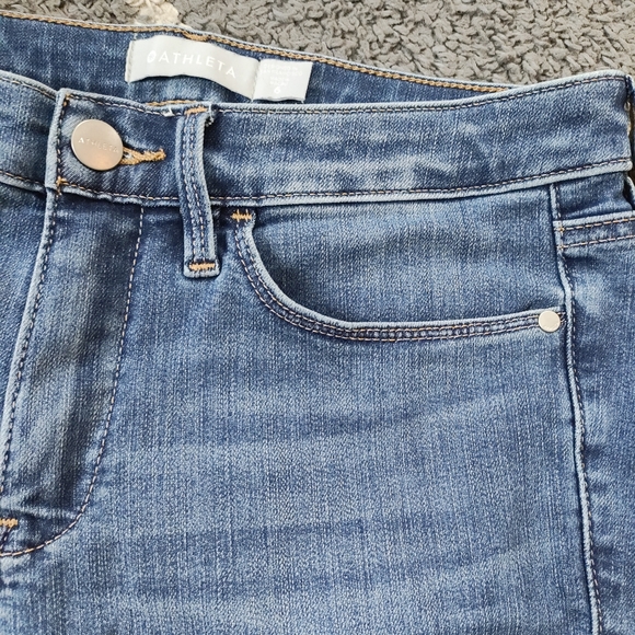 NWT Athleta Sculptek™ Skinny Jean Azure Wash Sz 6 - Picture 6 of 11